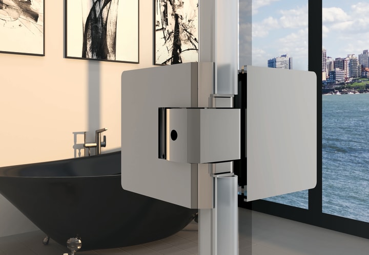 Mampara de ducha Magna 100B Bruntec detalle 2