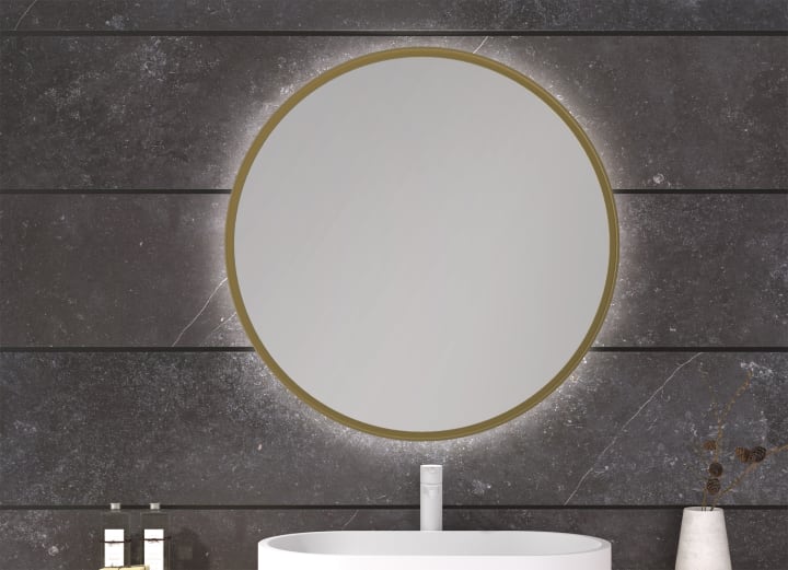 Miroir de salle de bains avec éclairage LED Bequia Eurobath principal 2