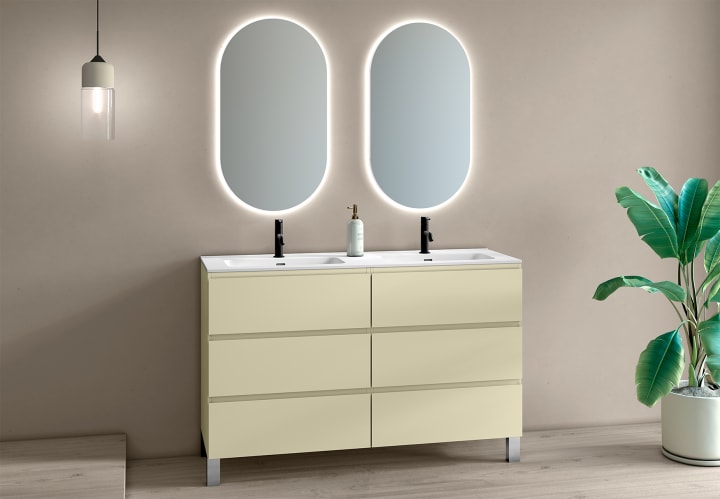 Ensemble de meubles de salle de bains Roma Bruntec principal 1