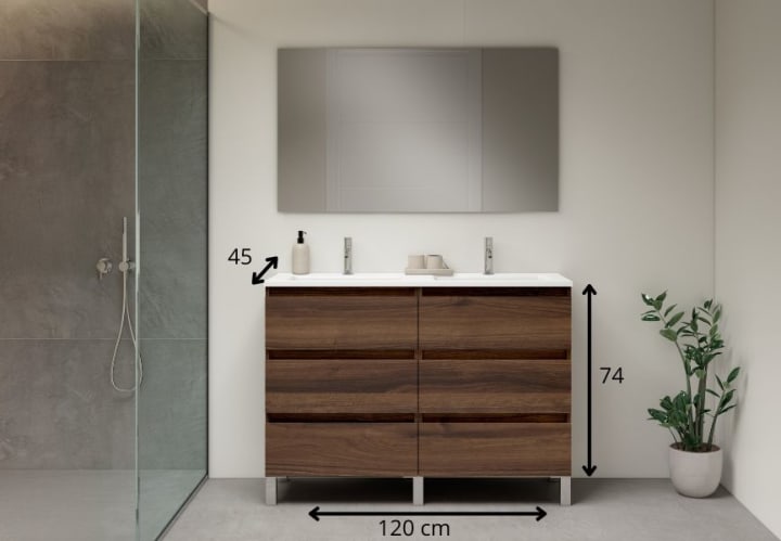 Mueble de baño Box Viso croquis 13