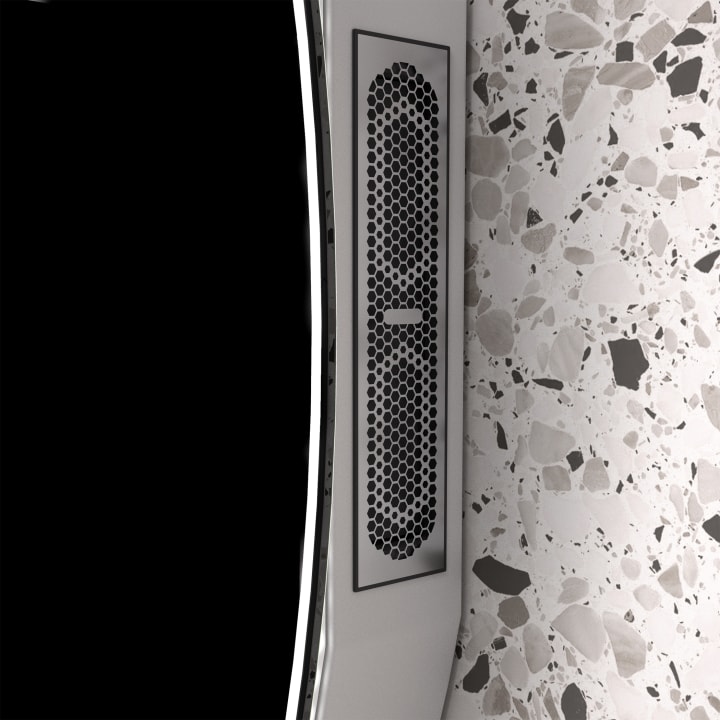 Miroir de salle de bains avec éclairage LED Caledonia Eurobath détail 7