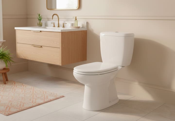 Inodoro completo Luxor Unisan Sanindusa ambiente 4