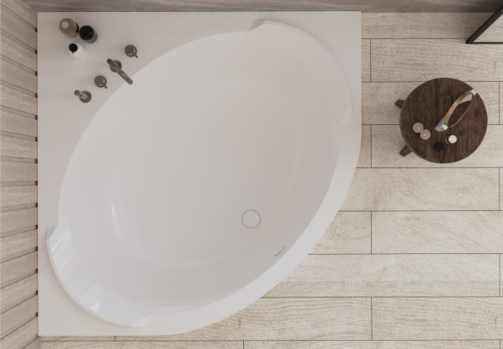 Baignoire encastrée Bravatta de Baños 10 détail 1