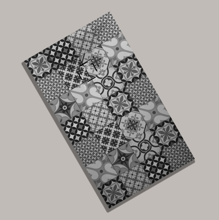 Receveurs de douche en résine décorée Design 3D Hydraulique Bruntec environnement 2
