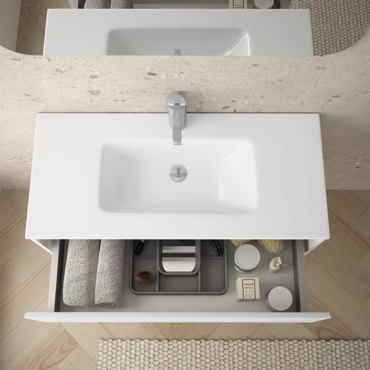 Mueble de baño MDF lacado Vilma Bruntec detalle 4