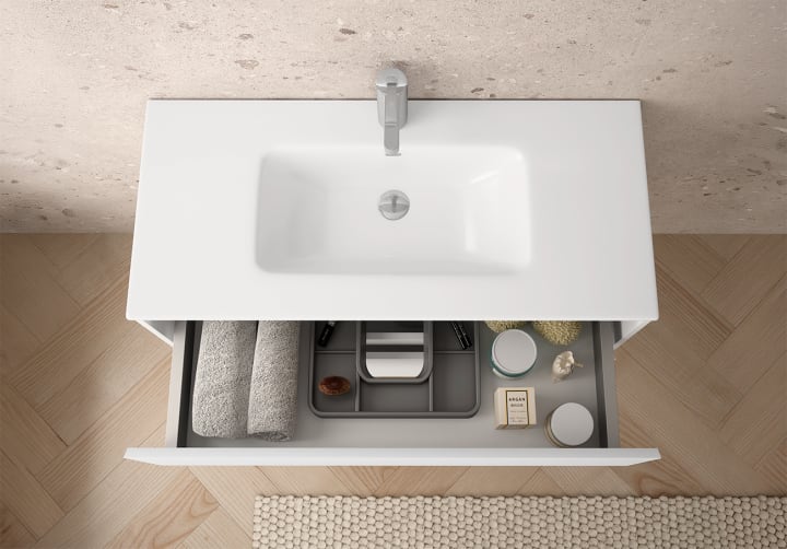 Mueble de baño MDF lacado Vilma Bruntec detalle 4