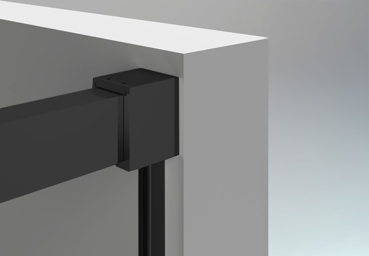 Paroi de douche Elara Bruntec sur mesure détail 10