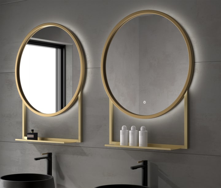 Miroir de salle de bain LED avec éclairage Hawaii Eurobath principal 2