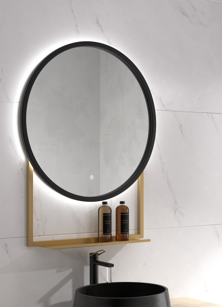 Miroir de salle de bain LED avec éclairage Hawaii Eurobath principal 3