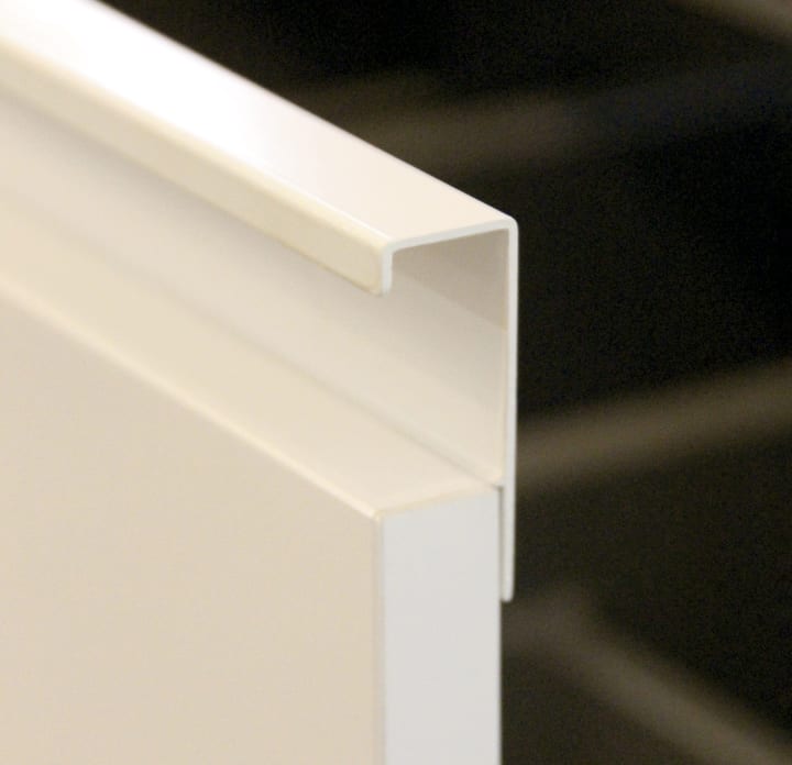 Mueble de baño con encimera de madera Vida Royo detalle 2
