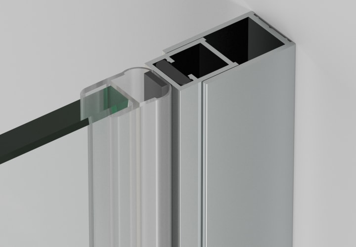 Paroi de douche Tana Bruntec détail 8
