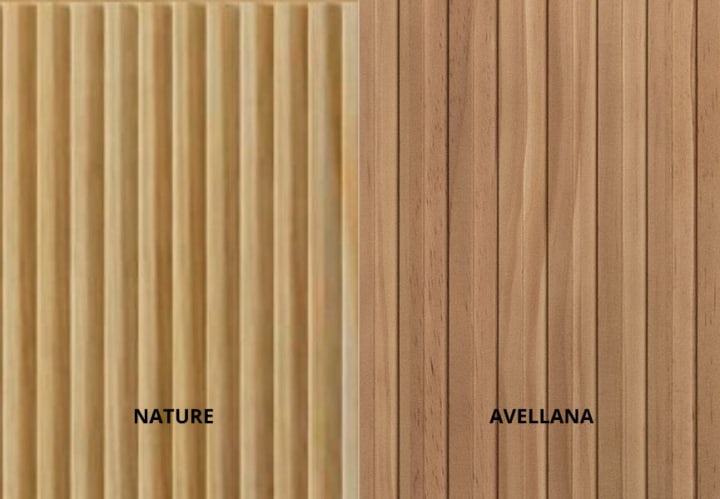 Ensemble de meuble de salle de bains en bois massif Alpes Bruntec détail 8