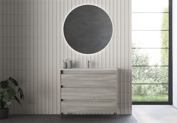 Conjunto mueble de baño Oxford Bruntec principal 5