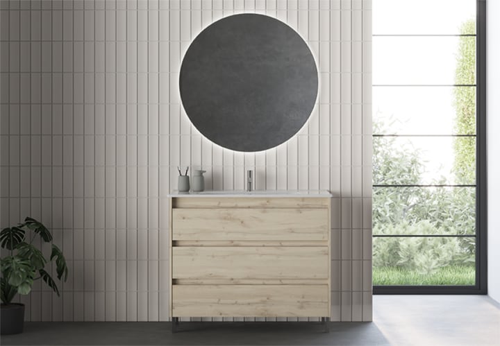 Conjunto mueble de baño Oxford Bruntec principal 3
