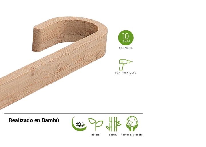 Toallero de baño Himalaya Gedy detalle 1