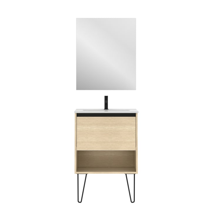 Conjunto mueble de baño Yoko Amizuva 3D 13