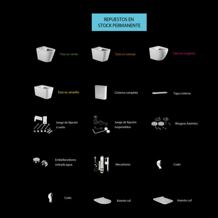 Bidet Lisboa Bruntec option 5