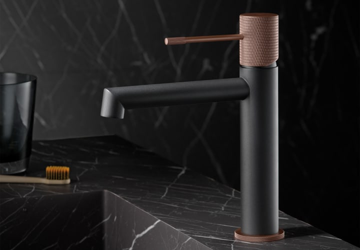 Robinet de lavabo Line Imex + bonde click-clack Pack environnement 13