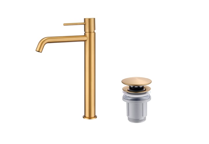 Pack Mitigeur de lavabo bec haut Monza Imex + Valve click-clack principal 3
