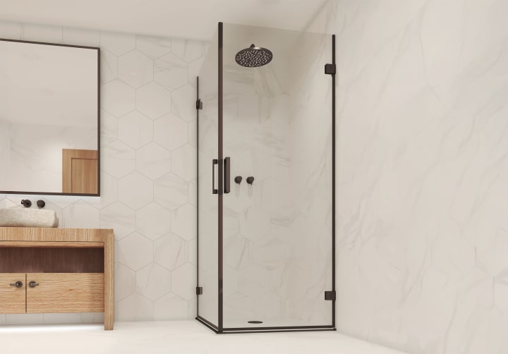 Mampara de ducha Capri 300A  Bruntec ambiente 12