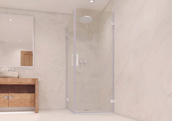 Mampara de ducha Capri 300A  Bruntec ambiente 9