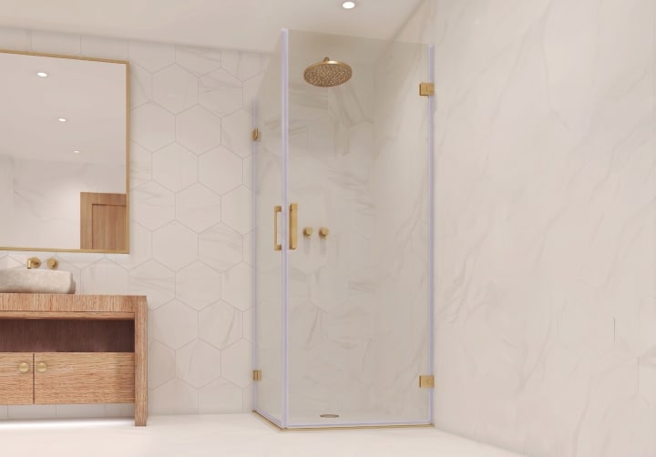 Mampara de ducha Capri 300A  Bruntec ambiente 13