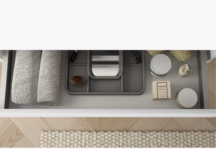 Mueble de baño lacado Vilma Bruntec detalle 9