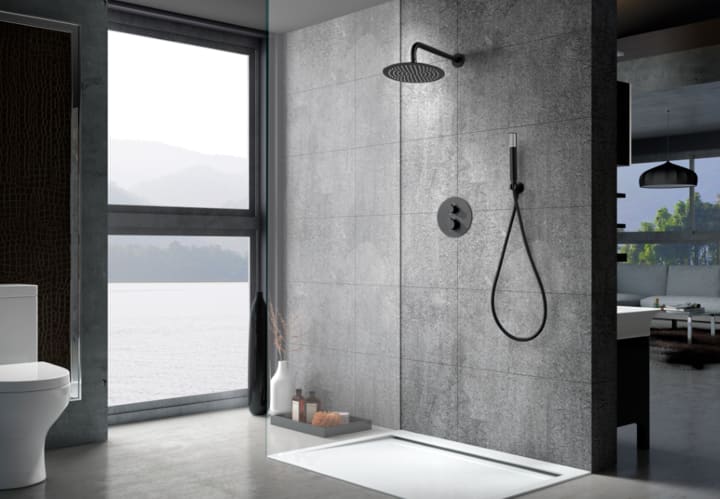 Conjunto de ducha empotrado Génova Imex ambiente 8