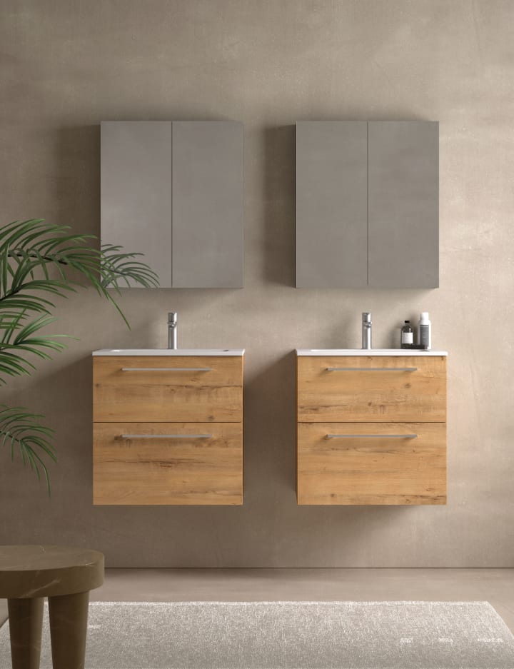 Armoire de toilette à profondeur réduite 39 cm Carmen Avila dos principal 4