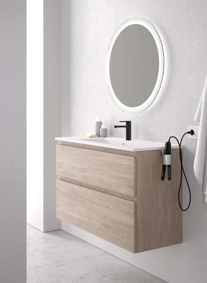 Armoire de toilette à profondeur réduite 39 cm Carmen Avila dos principal 1