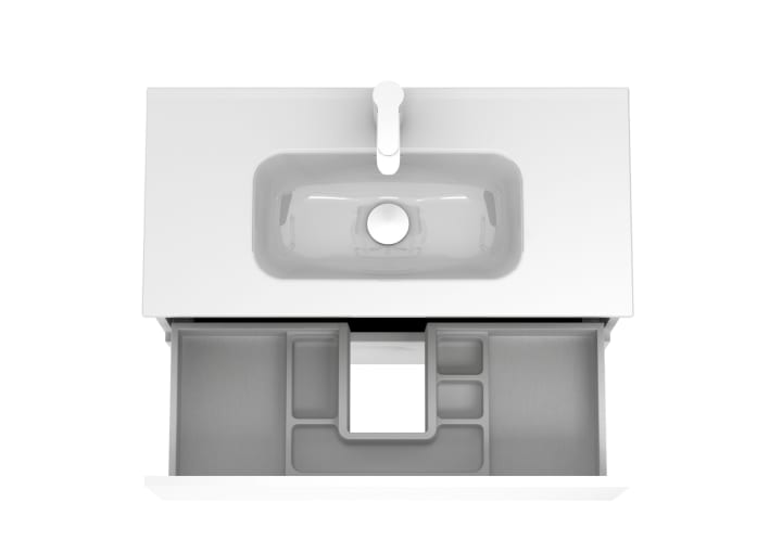Conjunto mueble de baño fondo reducido 39 cm Vitale Royo detalle 10