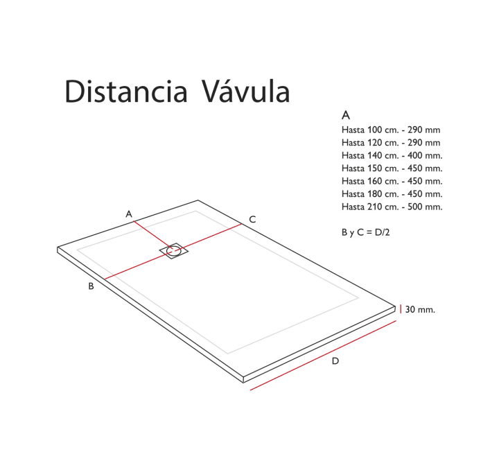 Receveurs de douche en résine décorés Design 3D Mosaïque Bruntec croquis 6