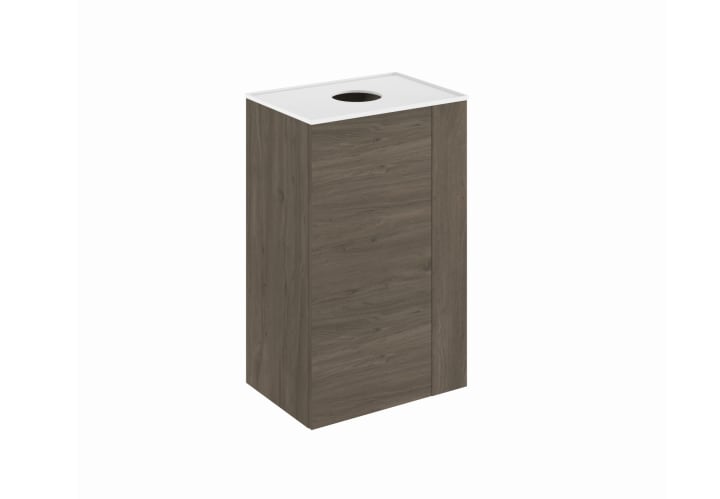 Meubles de salle de bains avec plan de toilette profondeur réduite Bassi Royo principal 2