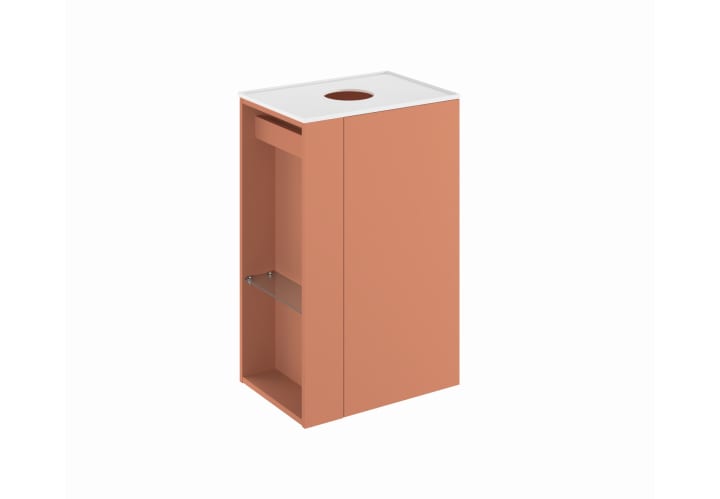 Meubles de salle de bains avec plan de toilette profondeur réduite Bassi Royo principal 11
