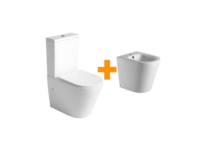 Pack inodoro + bidé Lisboa Bruntec principal 1
