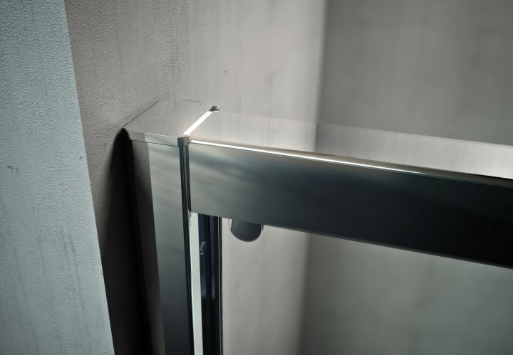 Mampara de bañera Amarante Bruntec detalle 4