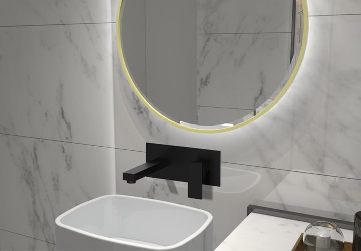 Robinet de lavabo encastré Cassio GME environnement 6