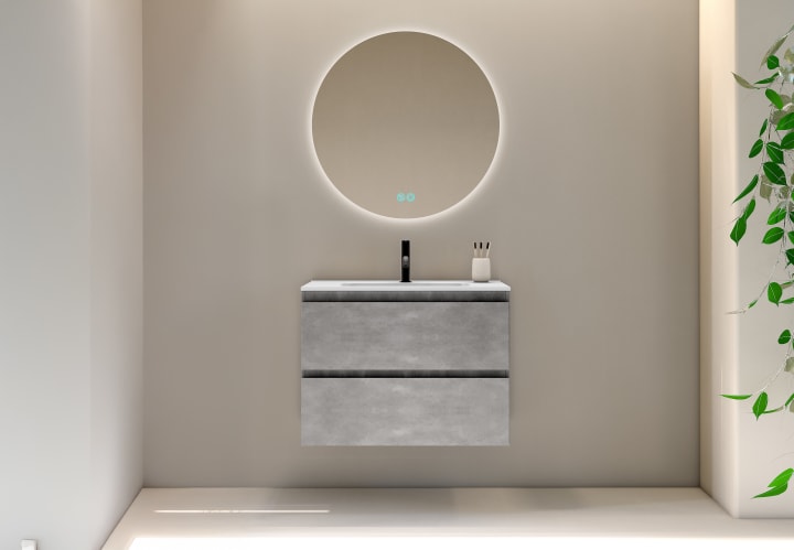 Ensemble de meubles de salle de bains Roma Bruntec principal 6