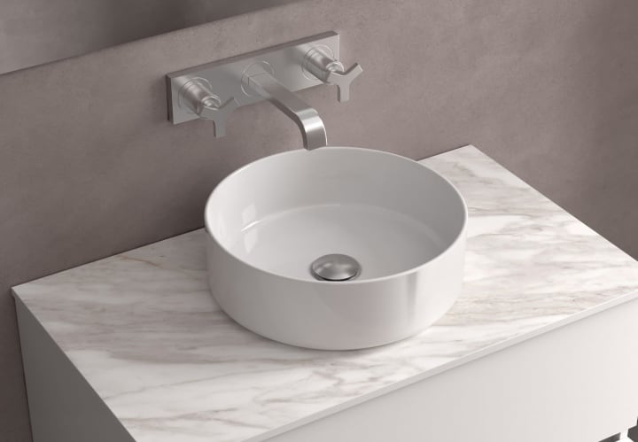 Mueble de baño con encimera de madera Attila Salgar opción 11