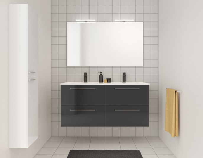 Conjunto mueble de baño Dublín Bruntec principal 1
