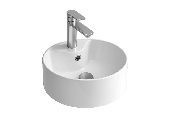 Ensemble de meubles de salle de bains Leni Salgar avec vasque à poser détail 8