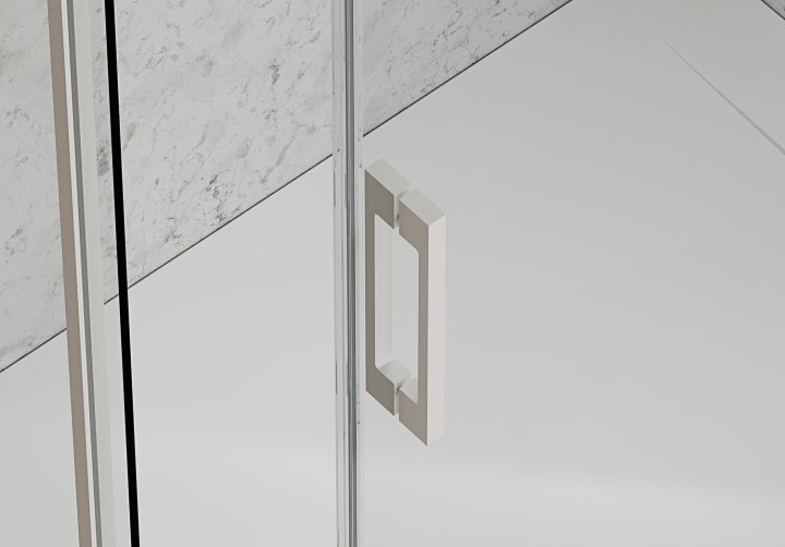 Paroi de douche coulissante sur mesure Aria Bruntec détail 12