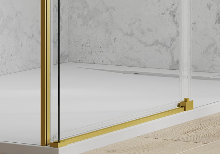 Paroi de douche coulissante sur mesure Aria Bruntec détail 8