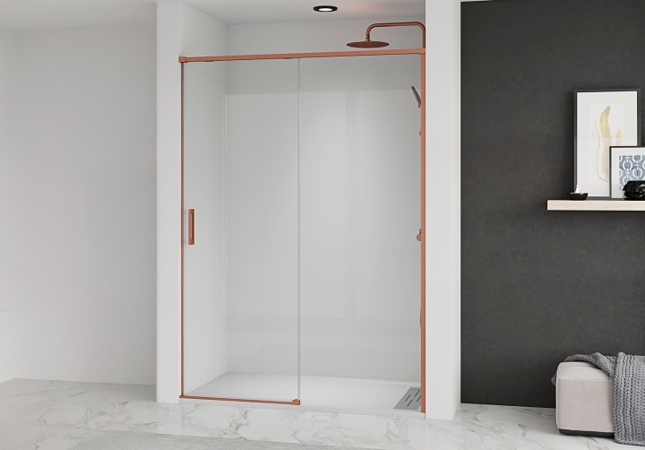 Paroi de douche coulissante sur mesure Aria Bruntec principal 5