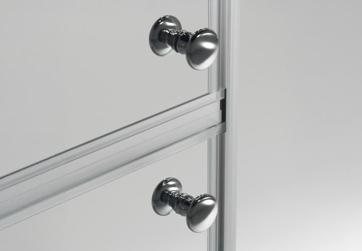 Mampara de ducha Medellín PMR Bruntec detalle 4