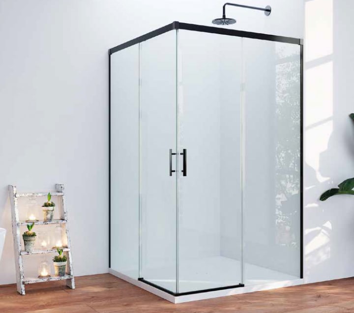 Mampara de ducha Suez Glassinox principal 1