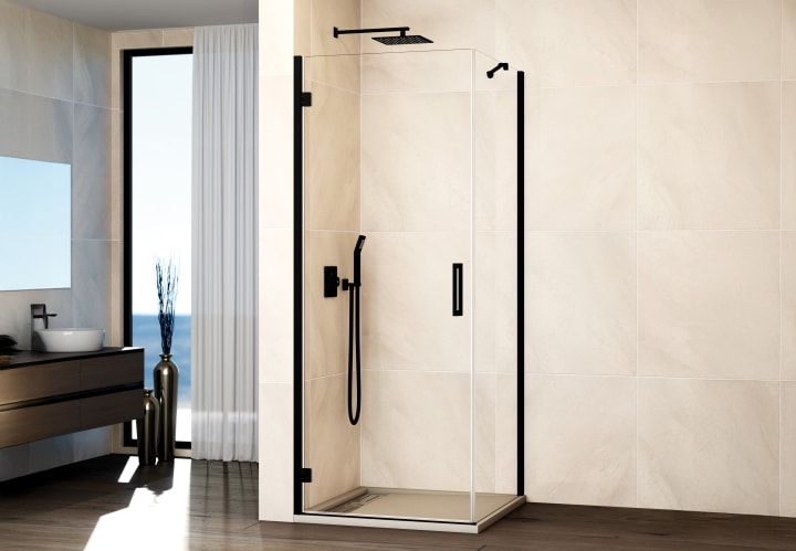 Paroi de douche en verre (Combi A + côté fixe) GME principal 2
