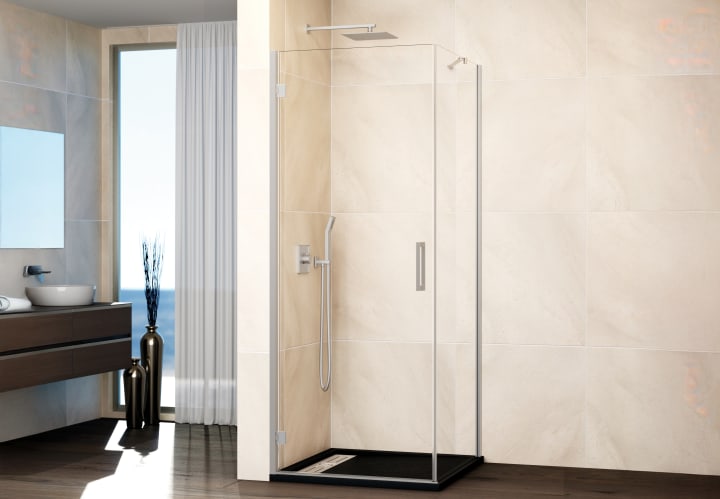Paroi de douche en verre (Combi A + côté fixe) GME principal 5