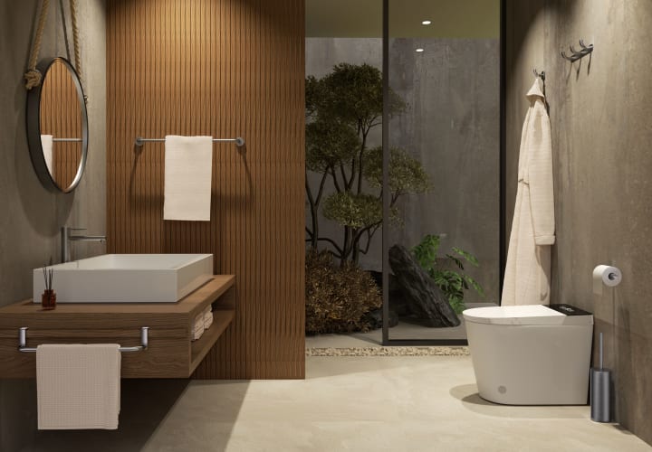 Percha doble de baño Pure Medimex ambiente 7