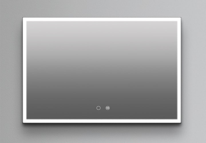 Miroir de salle de bains avec éclairage LED Suiza Ledimex détail 4